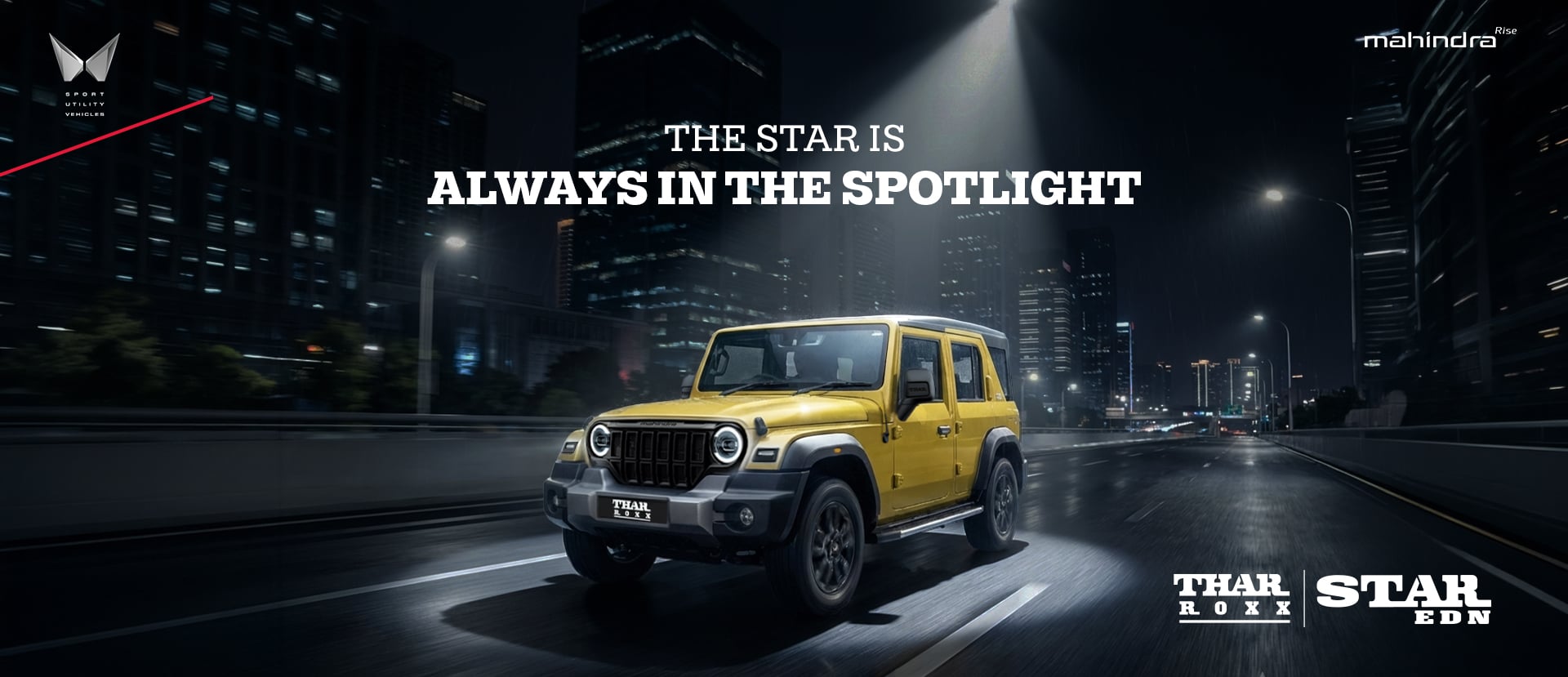 Mahindra Thar ROXX Special Star Edition